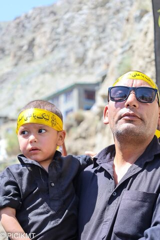 کارگل میں حضرت قاسمؑ کی یاد میں روزِ جواناں کا جلوس؛ فلسطین کے مظلوم بچوں سے اظہار یکجہتی اور ایران کی حمایت