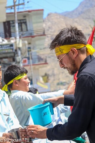 کارگل میں حضرت قاسمؑ کی یاد میں روزِ جواناں کا جلوس؛ فلسطین کے مظلوم بچوں سے اظہار یکجہتی اور ایران کی حمایت