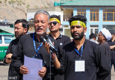 کارگل میں حضرت قاسمؑ کی یاد میں روزِ جواناں کا جلوس؛ فلسطین کے مظلوم بچوں سے اظہار یکجہتی اور ایران کی حمایت