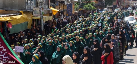 کارگل میں حضرت قاسمؑ کی یاد میں روزِ جواناں کا جلوس؛ فلسطین کے مظلوم بچوں سے اظہار یکجہتی اور ایران کی حمایت