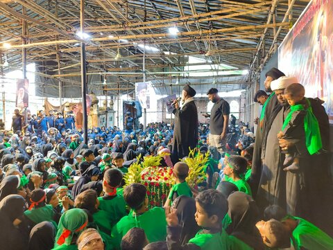 হযরত আলী আসগর (আ.) এর পবিত্র “শাহাদাৎ স্মরণে শোক মজলিস/ছবি