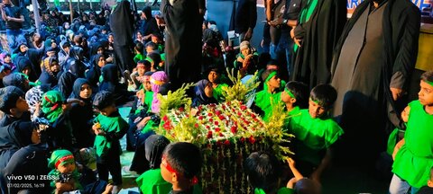 হযরত আলী আসগর (আ.) এর পবিত্র “শাহাদাৎ স্মরণে শোক মজলিস/ছবি