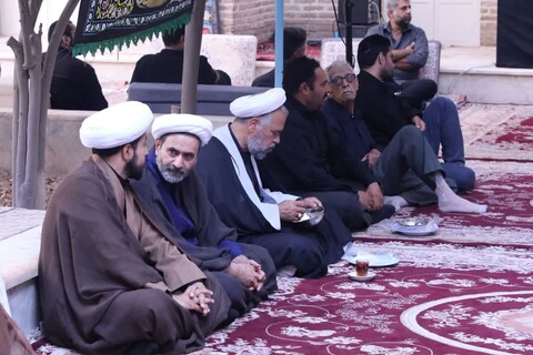برگزاری مراسم عزاداری اباعبدالله الحسین علیه السلام در روز ششم محرم در مدرسه علمیه شفیعیه