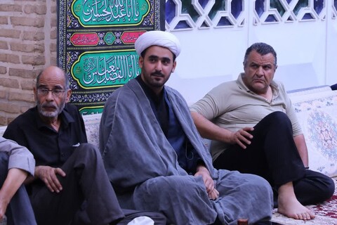 برگزاری مراسم عزاداری اباعبدالله الحسین علیه السلام در روز ششم محرم در مدرسه علمیه شفیعیه