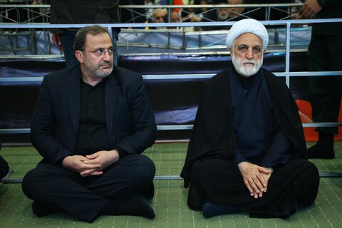 تصاویر/ آیین بزرگداشت شهدای اقتدار ایران در جنگ تحمیلی ۱۲ روزه در تهران