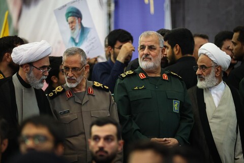 تصاویر/ آیین بزرگداشت شهدای اقتدار ایران در جنگ تحمیلی ۱۲ روزه در تهران