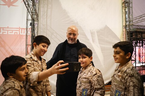 تصاویر/ آیین بزرگداشت شهدای اقتدار ایران در جنگ تحمیلی ۱۲ روزه در تهران