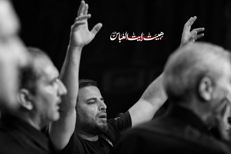 مراسم عزاداری پنجمین شب محرم در مدرسه علمیه امام خمینی(ره) کرمانشاه برگزار شد+تصاویر