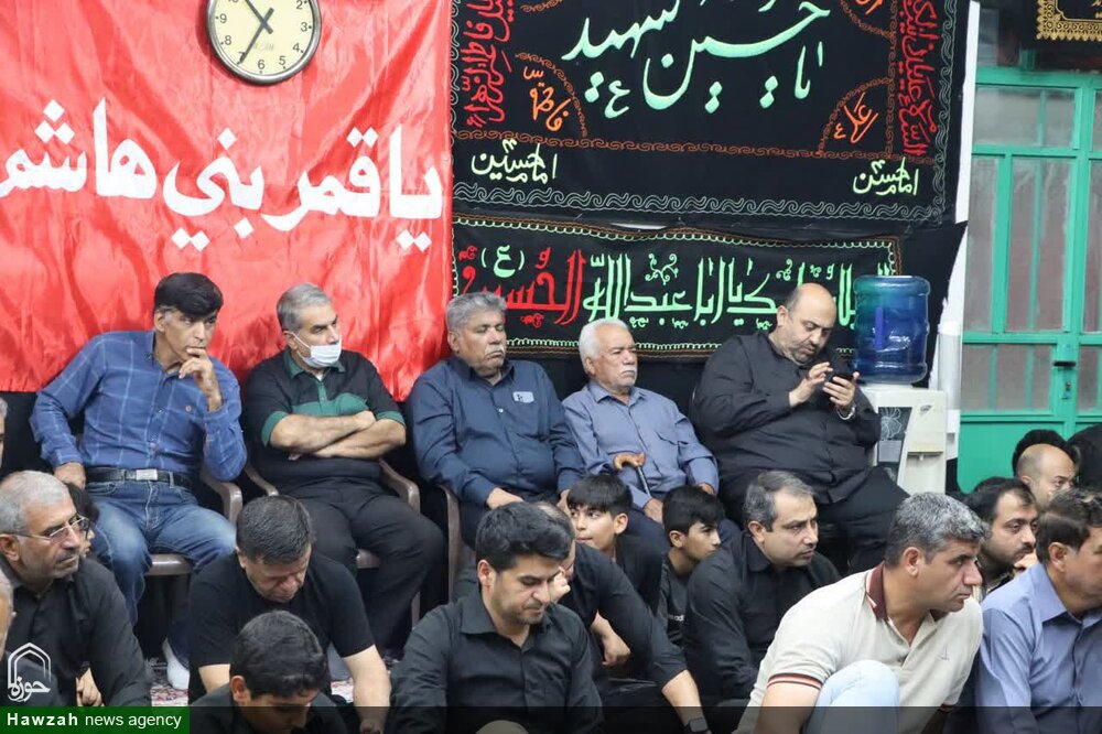 تصاویر/ حال و هوای محرم در خارگ در ایام محرم