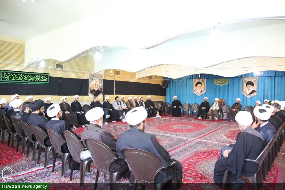 تصاویر / نشست هفتگی مبلغیناسدآباد با امام جمعه