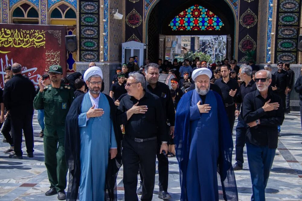 سوگواره «احلی من العسل» در آران و بیدگل برگزار شد+عکس