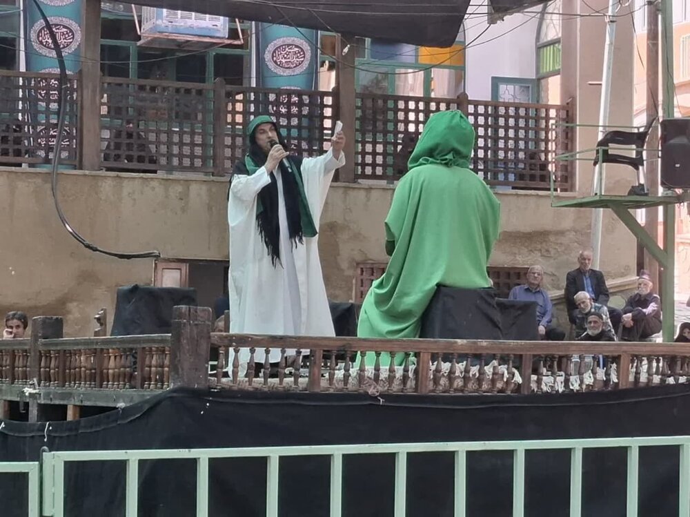 فیلم | گوشه ای از مراسم سنتی تعزیه خوانی در روستای نشلج