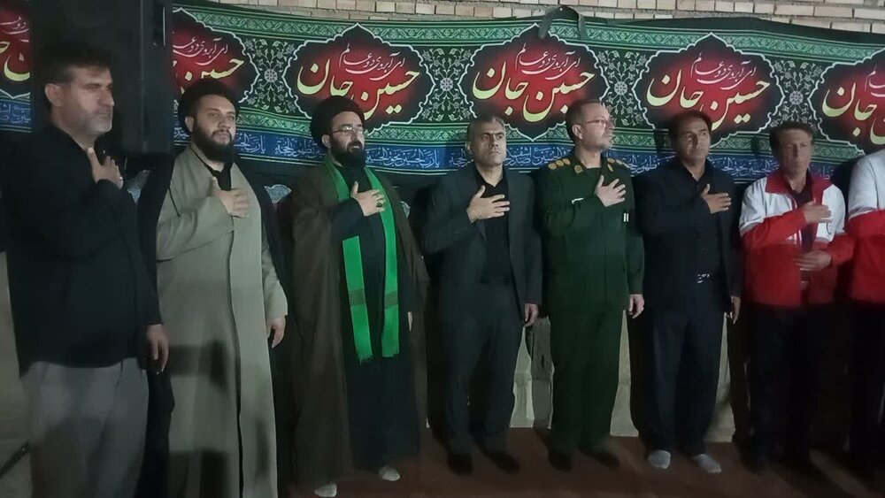 تصاویر/حضور امام جمعه شهرستان ابدانان در هیئت حضرت علی اصغر