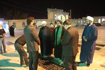 تصاویر/ سرکشی امام جمعه مهران از هئیت امام زاده سید حسن (ع)