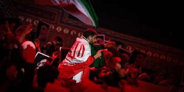 تصاویر/ مراسم سوگواری شب هفتم محرم در مصلی ارومیه