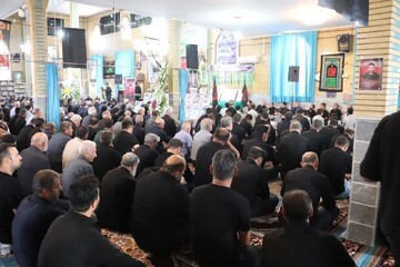 مراسم گرامیداشت شهید سرهنگ تک‌دهقان در روستای صالحی برگزار شد