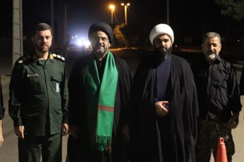 تصاویر/سرکشی امام جمعه مهران از هئیت امام زاده سید حسن