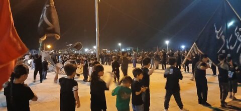 تصاویر/ برگزاری مراسم هفتمین شب محرم در امامزاده علی صالح(ع)