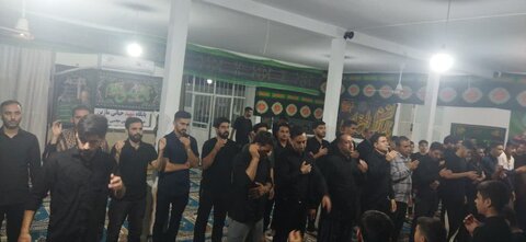 تصاویر/مراسم شب هفتم محرم الحرام به همراه گرامیداشت شهدا