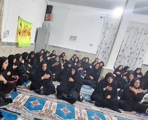 تصاویر/مراسم شب هفتم محرم الحرام به همراه گرامیداشت شهدا