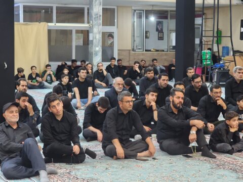 تصاویر/ مراسم سوگواری شب هفتم محرم در چایپاره