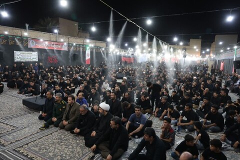 تصاویر| حضور استاندار خراسان جنوبی در هیئت های شهرستان طبس و عشق آباد