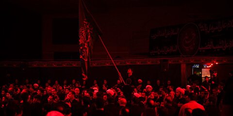 تصاویر/ مراسم سوگواری شب هفتم محرم در مصلی ارومیه