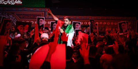 تصاویر/ مراسم سوگواری شب هفتم محرم در مصلی ارومیه