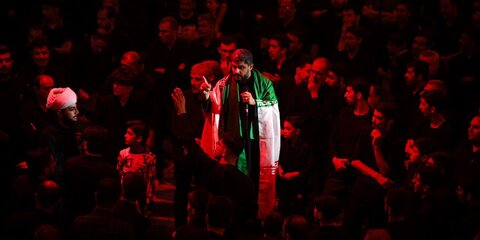 تصاویر/ مراسم سوگواری شب هفتم محرم در مصلی ارومیه