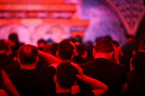 عزاداری دهه اول محرم در هیئت رزمندگان اسلام یزد