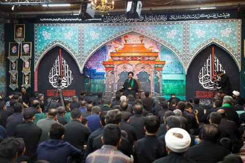 عزاداری دهه اول محرم در هیئت رزمندگان اسلام یزد