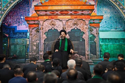 عزاداری دهه اول محرم در هیئت رزمندگان اسلام یزد