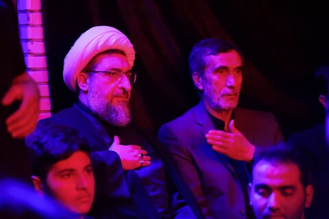 تصاویر | مراسم گرامیداشت شهدای جامعه ورزشی فوتبال، هیئت عزاداری حسن ابن فاطمه (ع) تبریز