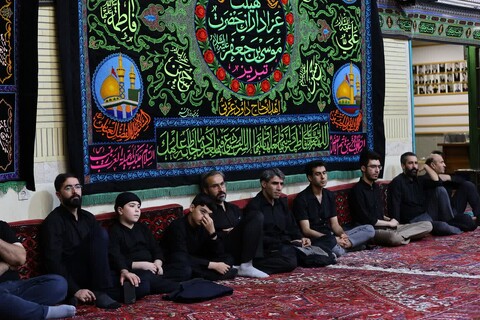 تصاویر | مراسم گرامیداشت شهدای جامعه ورزشی فوتبال، هیئت عزاداری حسن ابن فاطمه (ع) تبریز