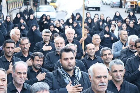 تصاویر | اجتماع عاشورائیان شهرستان جلفا