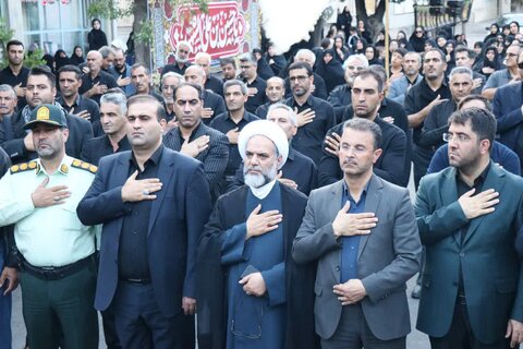 تصاویر | اجتماع عاشورائیان شهرستان جلفا