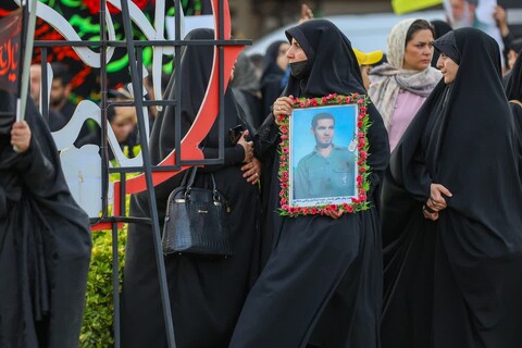 تصاویر/ اجتماع بزرگ ضد صهیونیستی و سوگواری هیئت‌های مذهبی تبریز