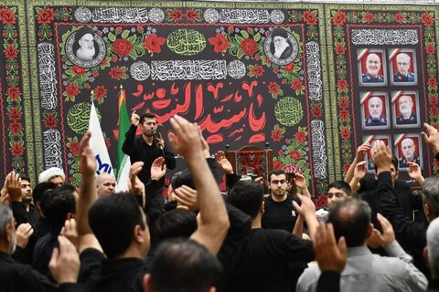 تصاویر/ مراسم سوگواری ایام محرم در دانشگاه ارومیه