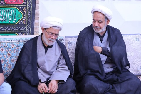 برگزاری مراسم عزاداری اباعبدالله الحسین علیه السلام در روز هفتم محرم در مدرسه علمیه شفیعیه