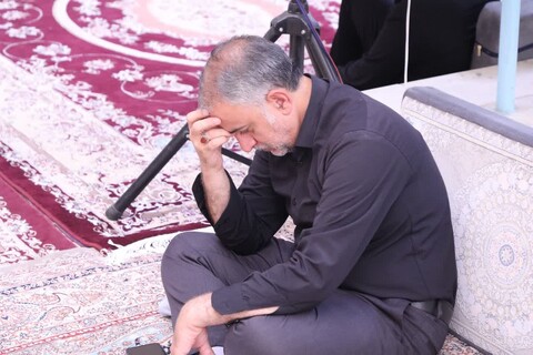 برگزاری مراسم عزاداری اباعبدالله الحسین علیه السلام در روز هفتم محرم در مدرسه علمیه شفیعیه