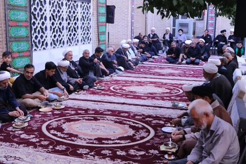 برگزاری مراسم عزاداری اباعبدالله الحسین علیه السلام در روز هفتم محرم در مدرسه علمیه شفیعیه