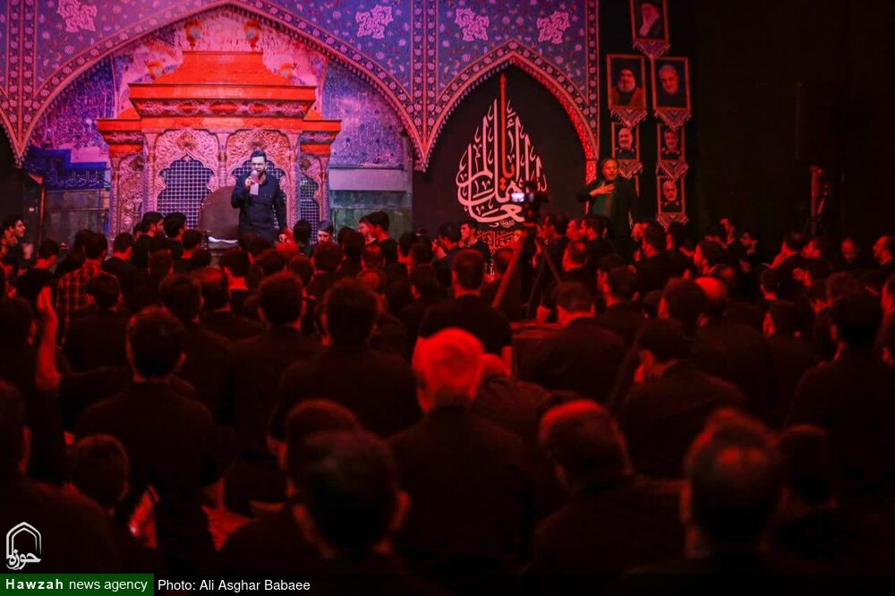 تصاویر/ عزاداری دهه اول محرم در هیئت رزمندگان اسلام یزد