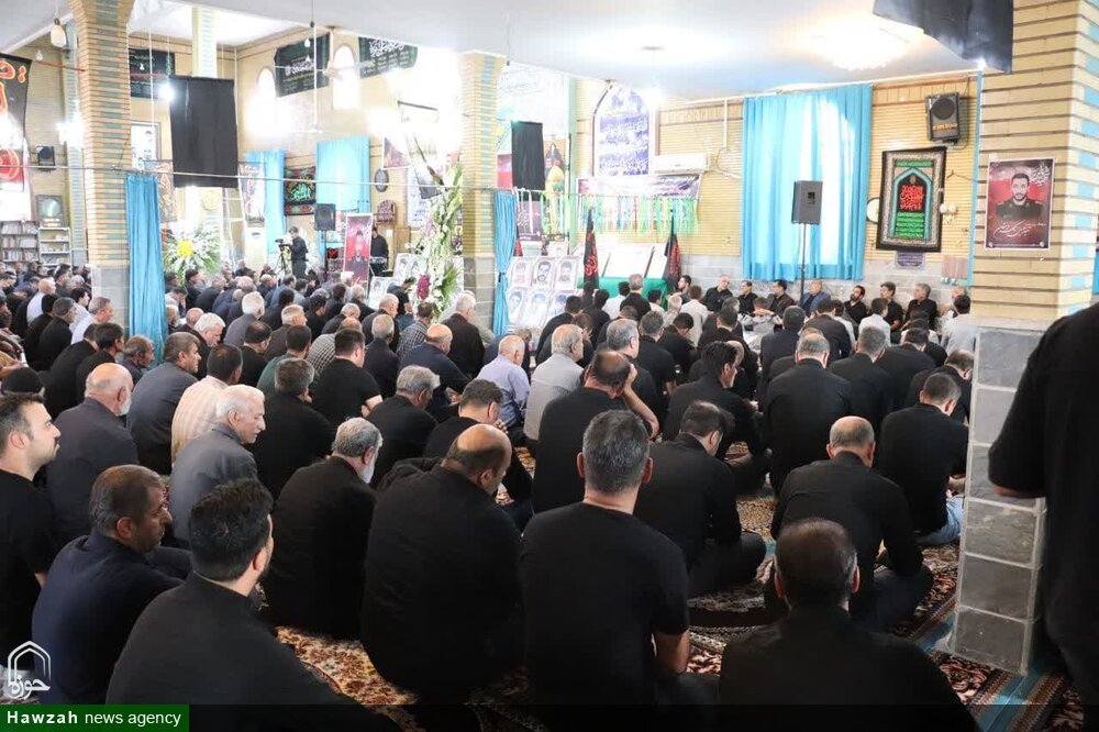 مراسم گرامیداشت شهید سرهنگ تک‌دهقان در روستای صالحی برگزار شد