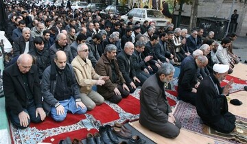 احکام شرعی | برپایی نماز جماعت ظهر عاشورا در معابر عمومی