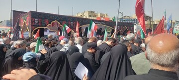 تصاویر/ تشییع خانوادگی شهید ربانی در خنداب