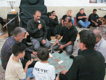 فیلم| آیین سنتی نوحه پامنبری در بندر دیّر