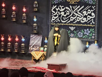 تصاویر/ اجتماع بزرگ بنات الحسین علیه‌السلام