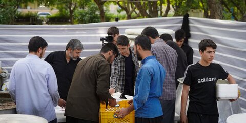 تصاویری از حواشی هیئت فاطمیون ارومیه
