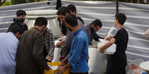 تصاویری از حواشی هیئت فاطمیون ارومیه