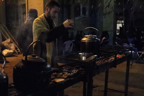 تصاویری از حواشی هیئت فاطمیون ارومیه